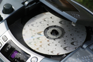 Offener CD-Spieler